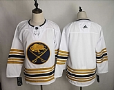 Sabres Blank White 50th anniversary Adidas Jersey,baseball caps,new era cap wholesale,wholesale hats